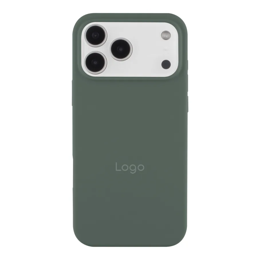 Чехол Silicone Case Full Size (AA) для iPhone 17 Pro 55.Pine Green