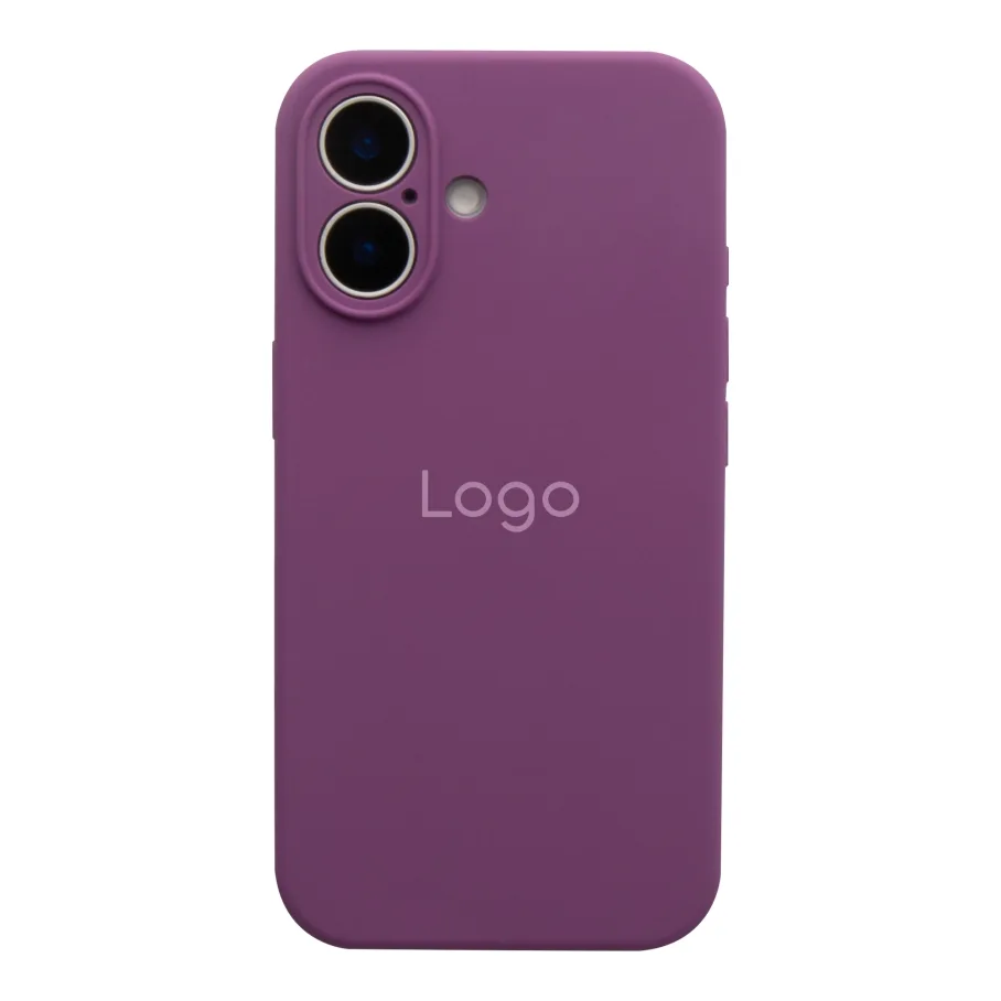 Чехол Silicone Case Full Size with Frame для iPhone 17 43.Grape