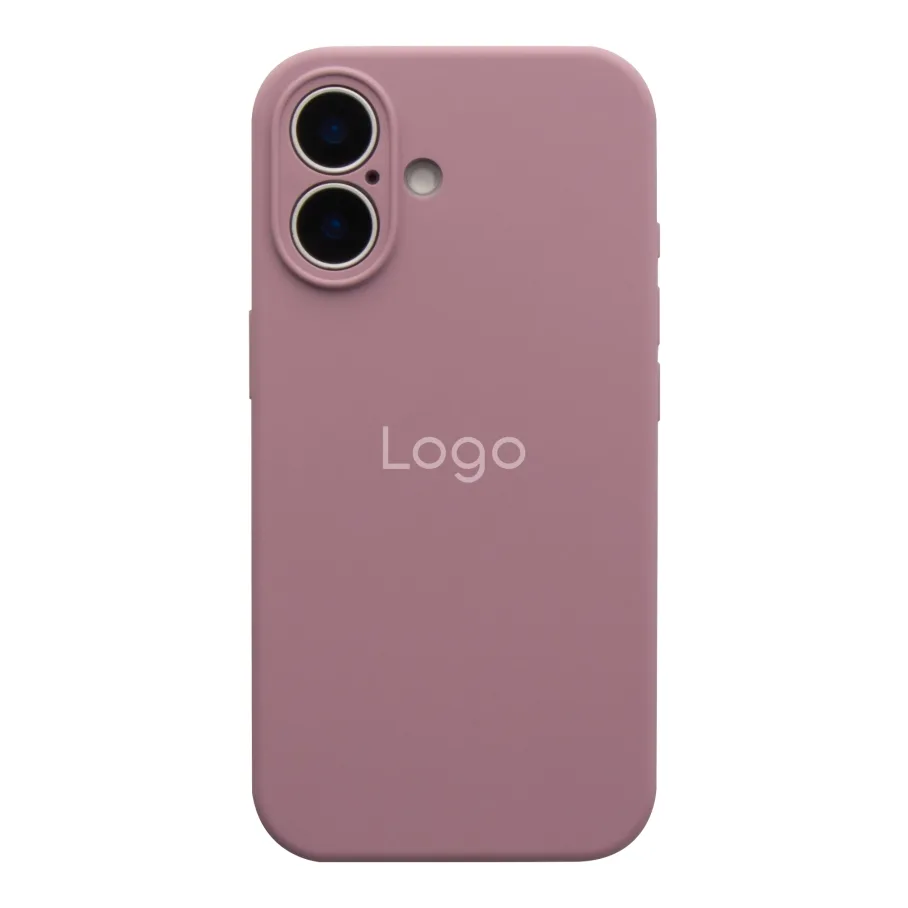 Чехол Silicone Case Full Size with Frame для iPhone 17 68.Blackcurrant