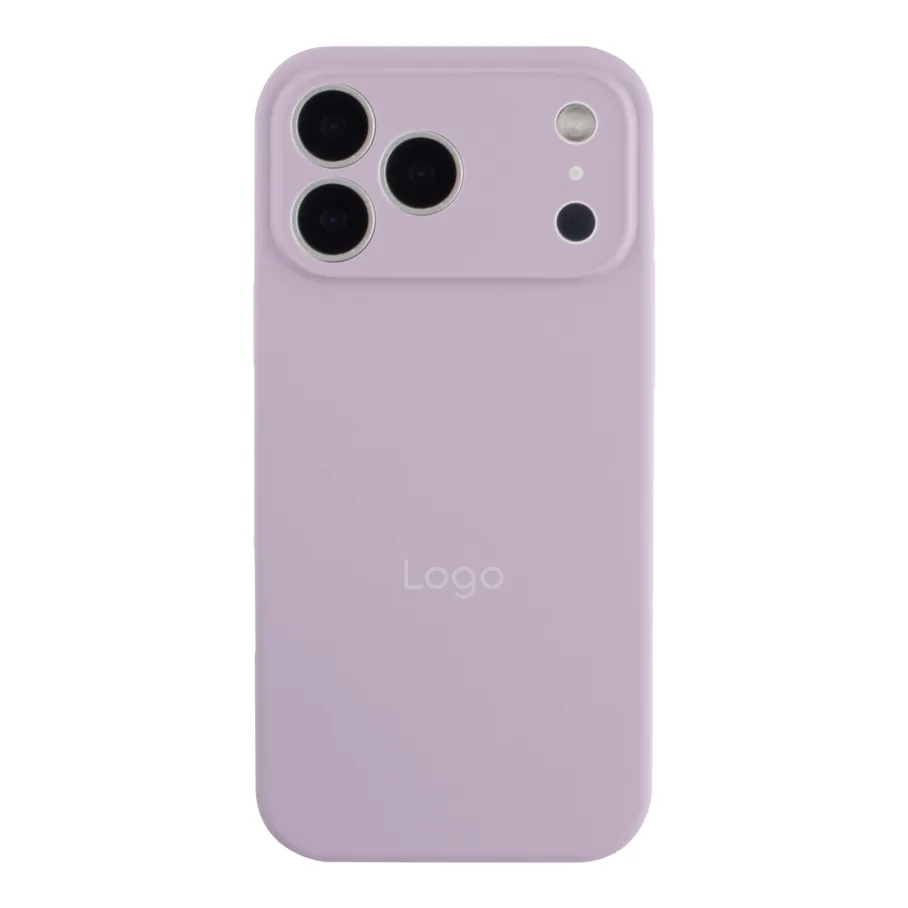 Чехол Silicone Case Full Size with Frame для iPhone 17 Pro 83.Lilac Purple