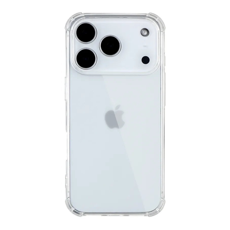 Чехол TPU Virgin Hard Full Camera для iPhone 18 Pro/17 Pro, цвет прозрачный