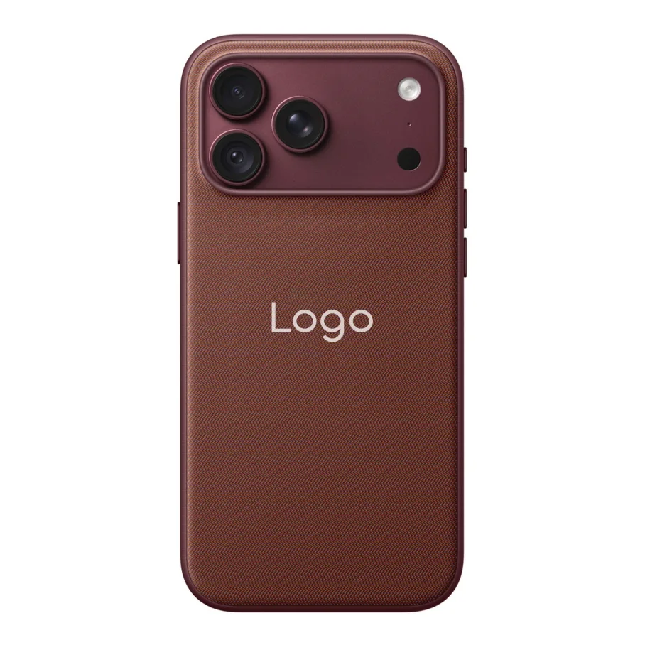 Чехол TechWoven Case with MagSafe для iPhone 18 Pro Max Burgundy Red