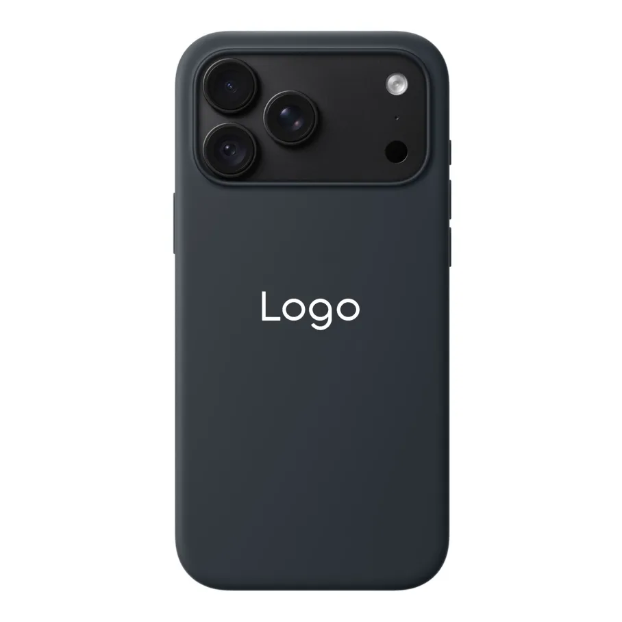 Чехол Silicone Case with MagSafe IC для iPhone 18 Pro Max Navy Blue