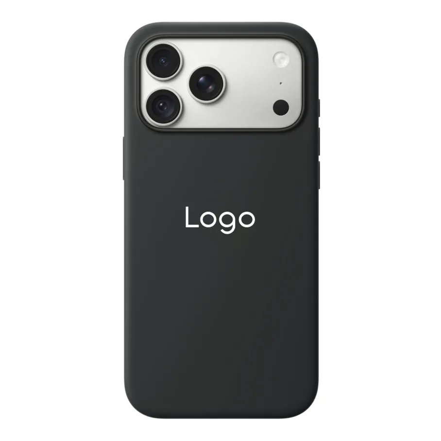 Чехол Silicone Case with MagSafe IC для iPhone 18 Pro Max Black