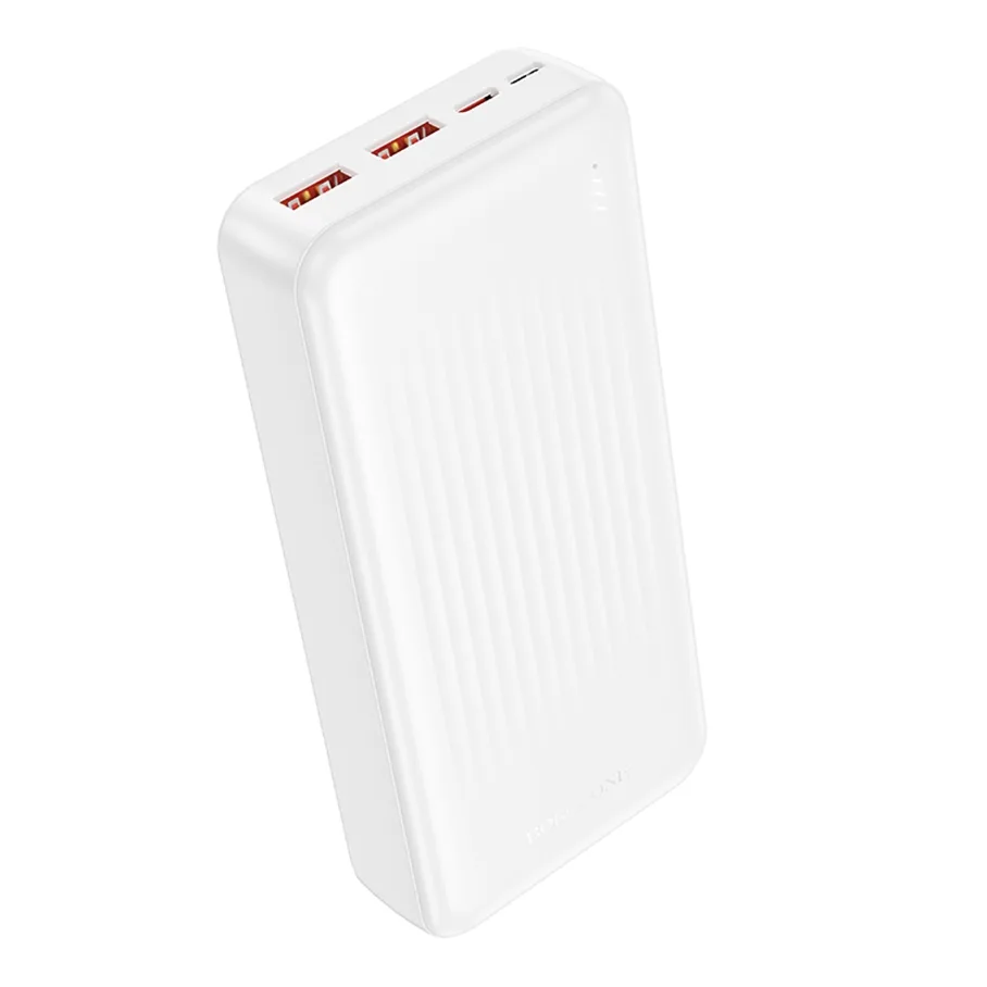 Power Bank Borofone BJ80A Clever 22.5W+PD20W fully compatible 20000mAh, цвет белый