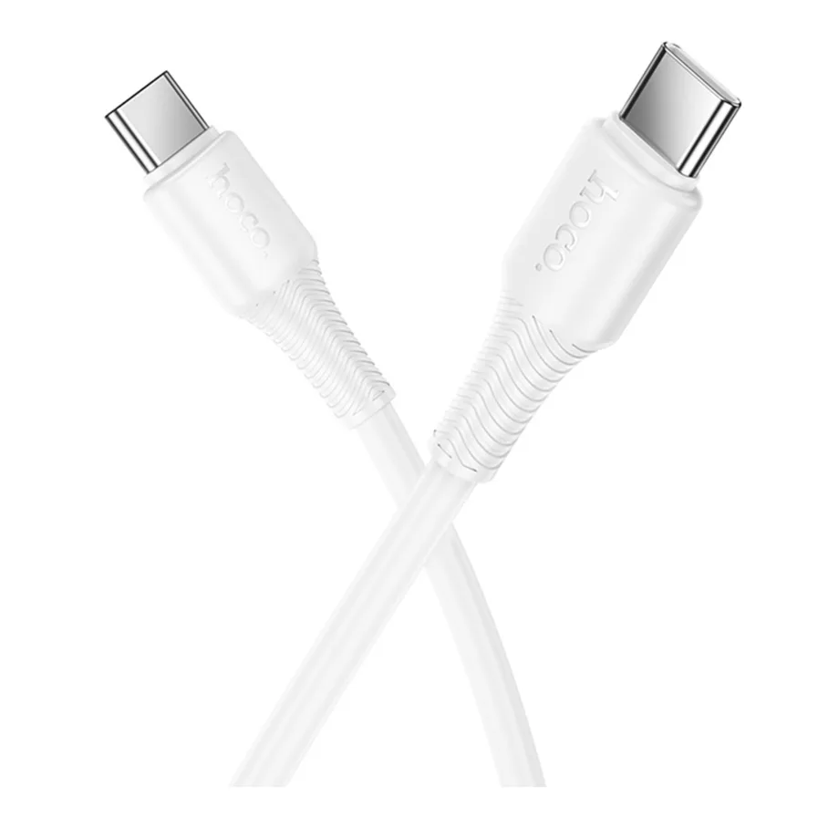 USB Hoco X120 Type-C to Type-C 60W Белый
