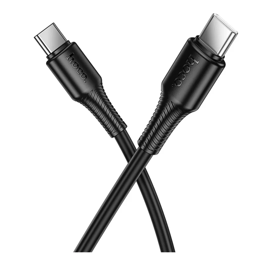 USB Hoco X120 Type-C to Type-C 60W Черный