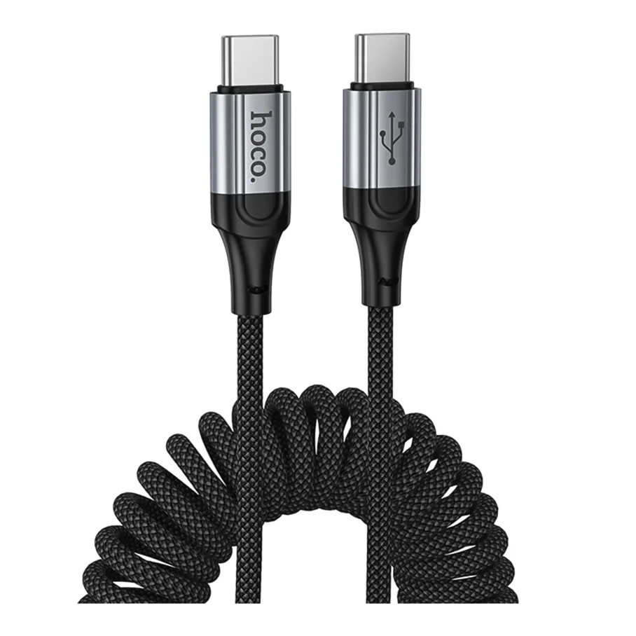 USB Hoco X121 Type-C to Type-C 60W 1.5m Черный