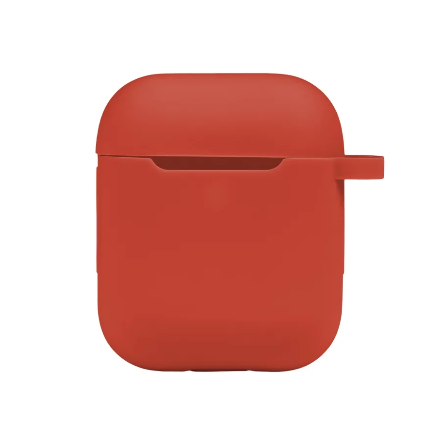 Футляр Silicone Case with hook для Airpods 1/2 Мятая упаковка 01.Mint