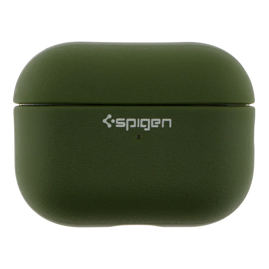 Футляр TPU Spigen Leather Armor для Airpods Pro 3 Pitch Green