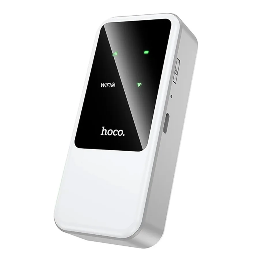 Модем Hoco HI42 Portable Mobile WiFi Transmitter, цвет белый