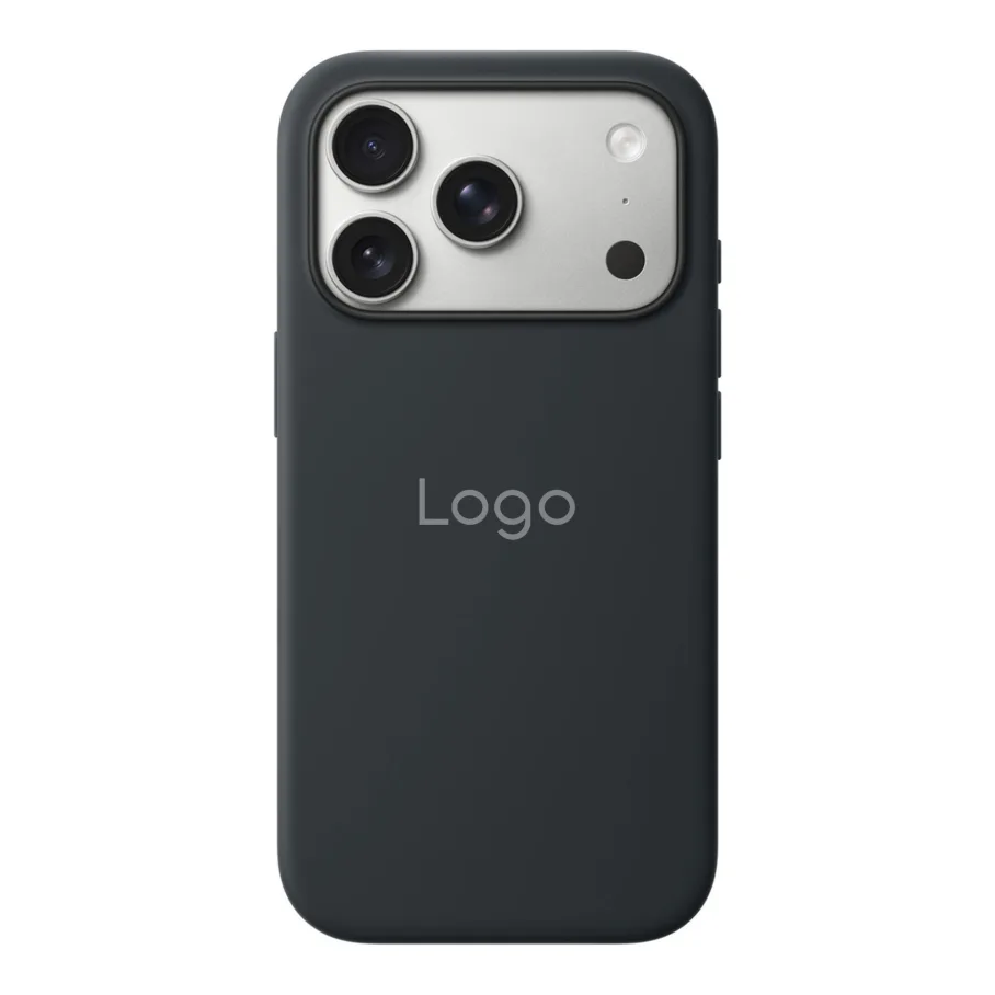 Чехол Silicone Case with MagSafe IC для iPhone 17 Pro Max Black