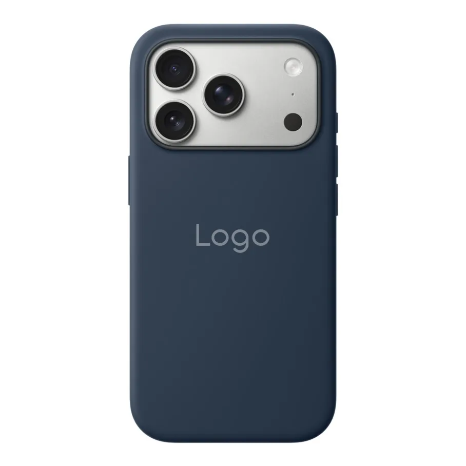 Чехол Silicone с MagSafe IC для iPhone 17 Pro Max Midnight