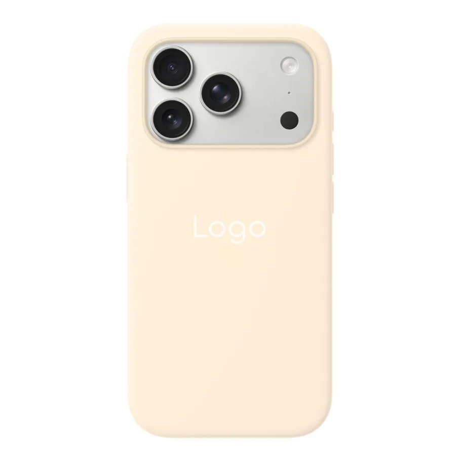 Чехол Silicone Case with MagSafe IC для iPhone 17 Pro Vanilla