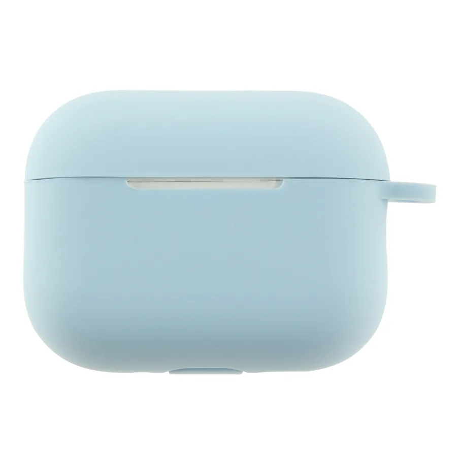 Футляр Silicone Case с крючком для Airpods Pro 3, цвет сиреневый