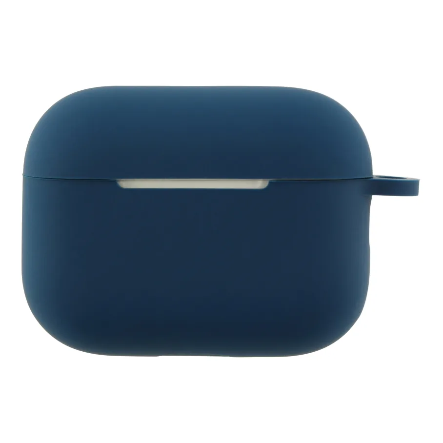 Футляр для AirPods Pro 3 с крючком, цвет темно-синий