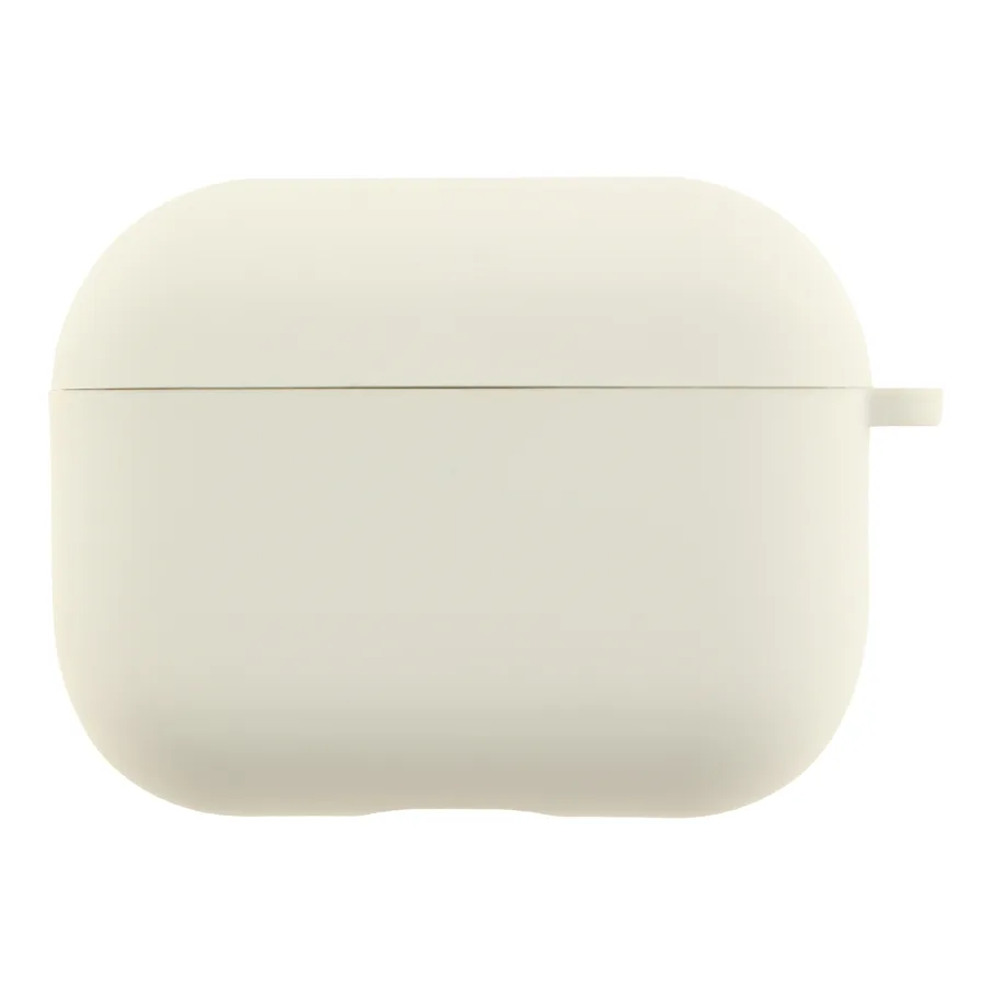Футляр для AirPods Pro 3 с микрофиброй, цвет белый