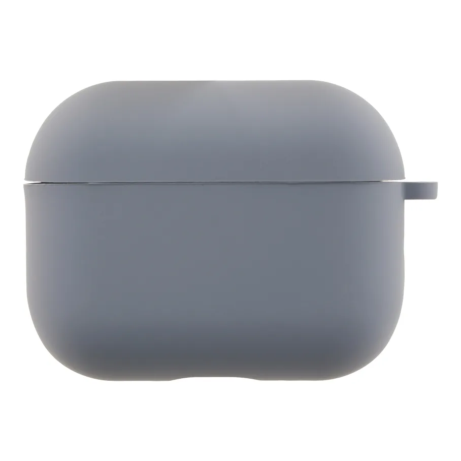 Футляр с микрофиброй для AirPods Pro 3, цвет лавандовый серый