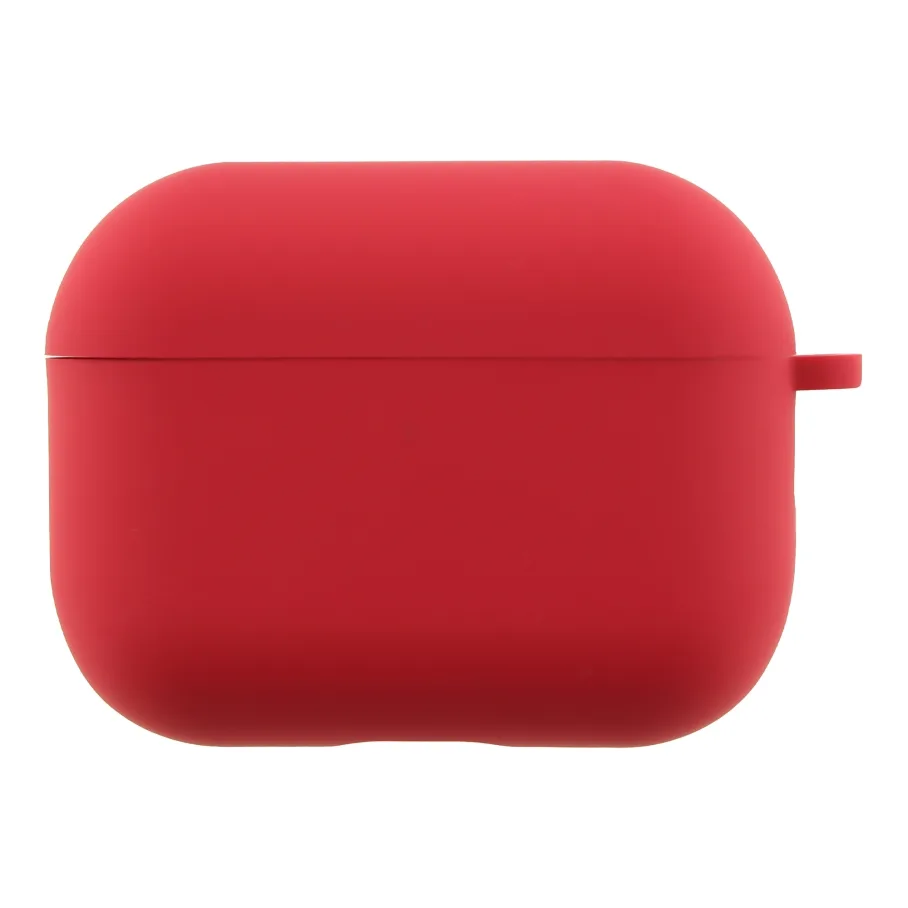 Футляр для AirPods Pro 3 с микрофиброй, цвет блестящий розовый