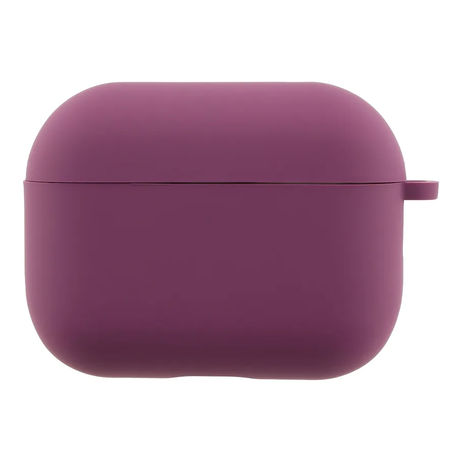 Футляр с микрофиброй для AirPods Pro, цвет виноградный