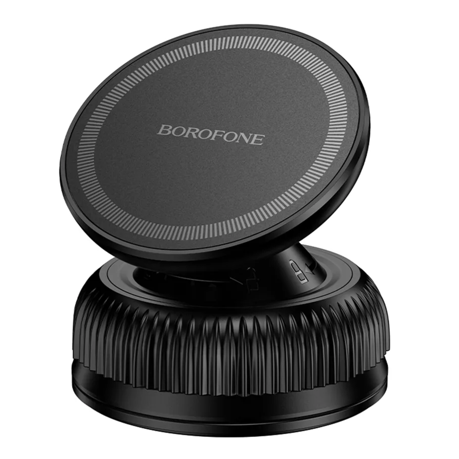 Автодержатель Borofone BH139 Magnetic Ring/Vacuum, цвет черный