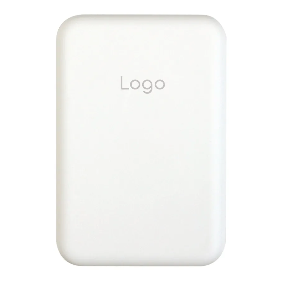 Power Bank для iPhone MagSafe, ёмкость 10000mAh, разъем Type-C, цвет белый
