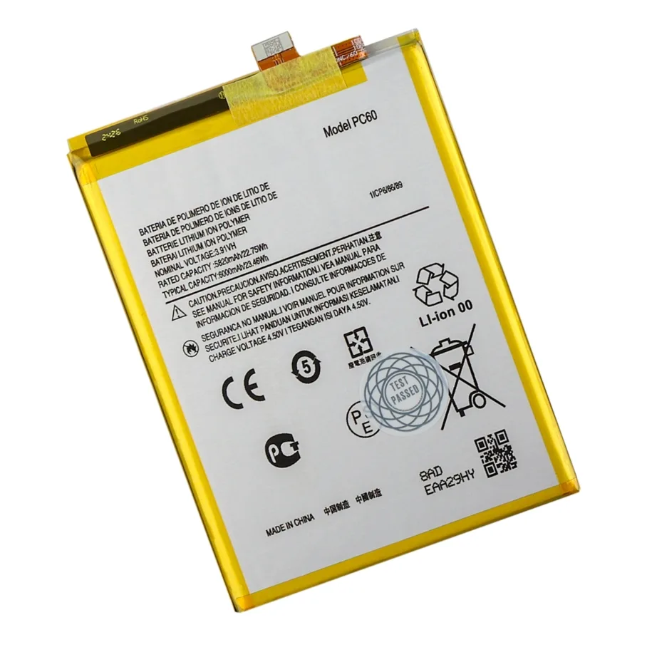 Аккумулятор для Motorola G24 Power / G54 / PC60, цвет черный