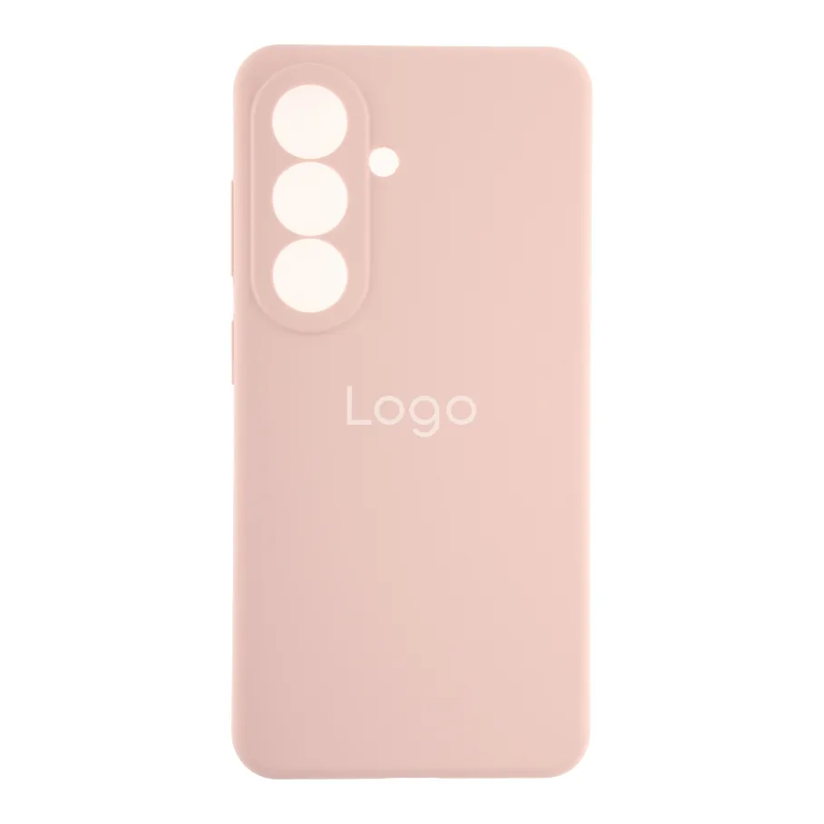 Чехол Liquid Silicone (AA) Full Camera для Samsung Galaxy S26 5G (S942) 19.Pink Sand