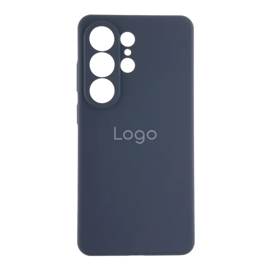 Чехол Liquid Silicone (AA) Full Camera для Samsung Galaxy S26 Ultra 5G (S948) 08.Dark Blue