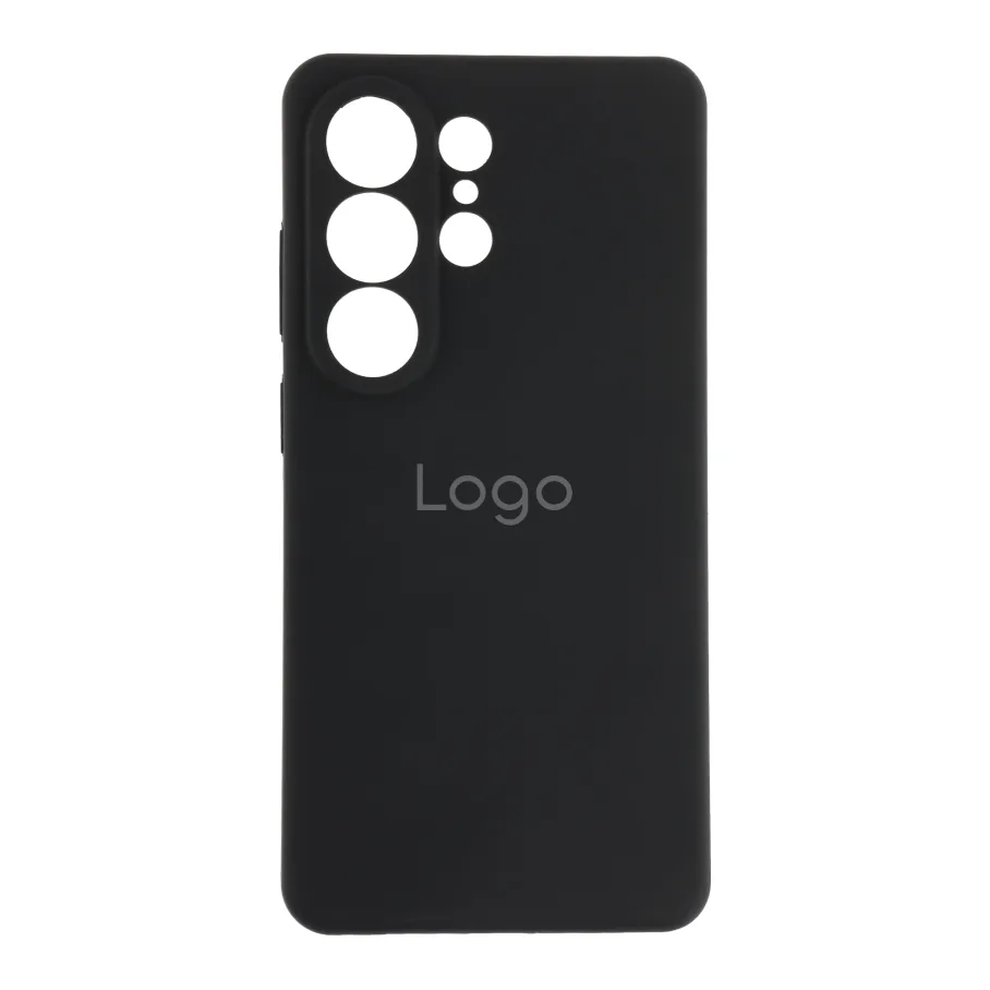 Чехол Liquid Silicone (AA) Full Camera для Samsung Galaxy S26 Ultra 5G (S948) 18.Black