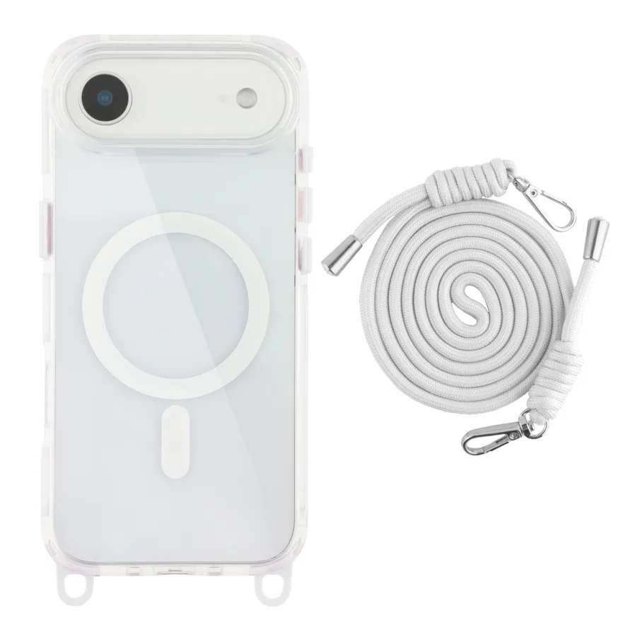Чехол для iPhone 17 Air с MagSafe, цвет белый