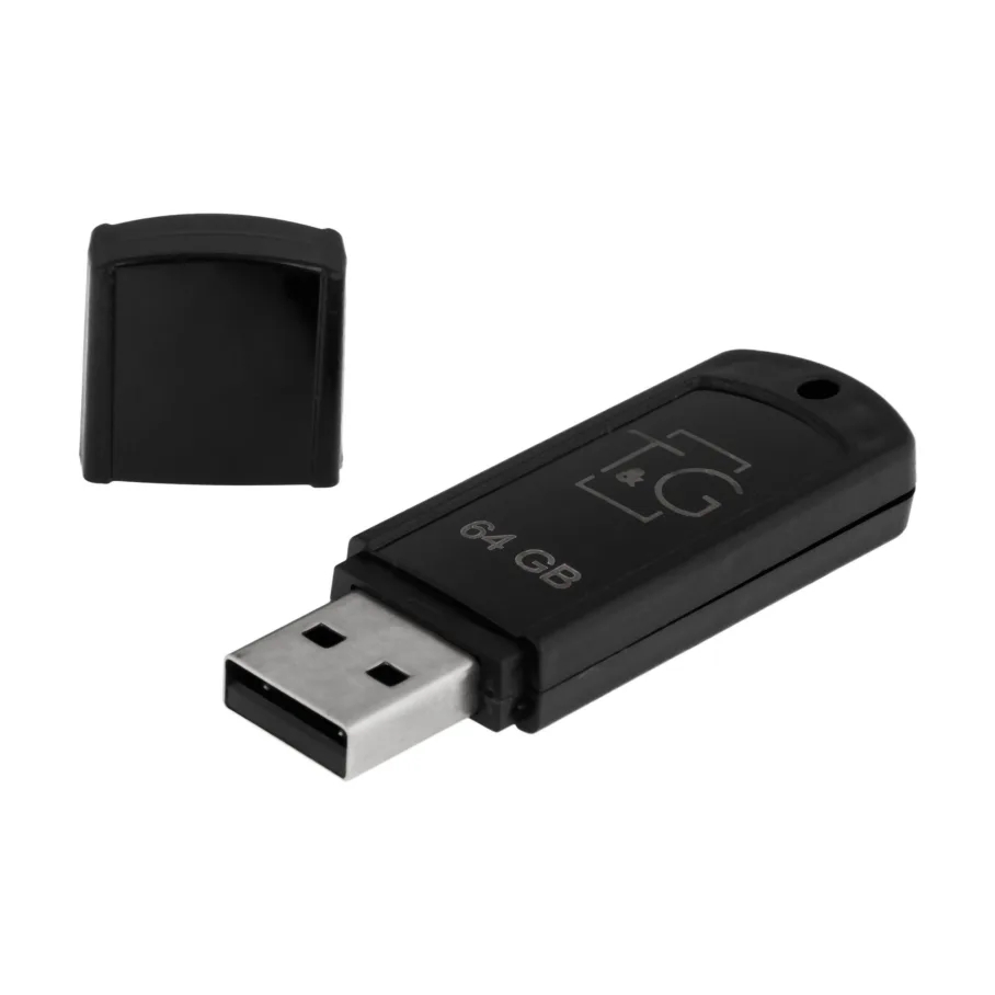 USB Flash Drive T&G 64gb Classic 011, цвет черный