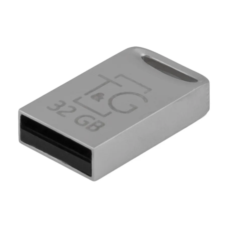 USB Flash Drive T&G 32gb Metal 105, цвет стальной