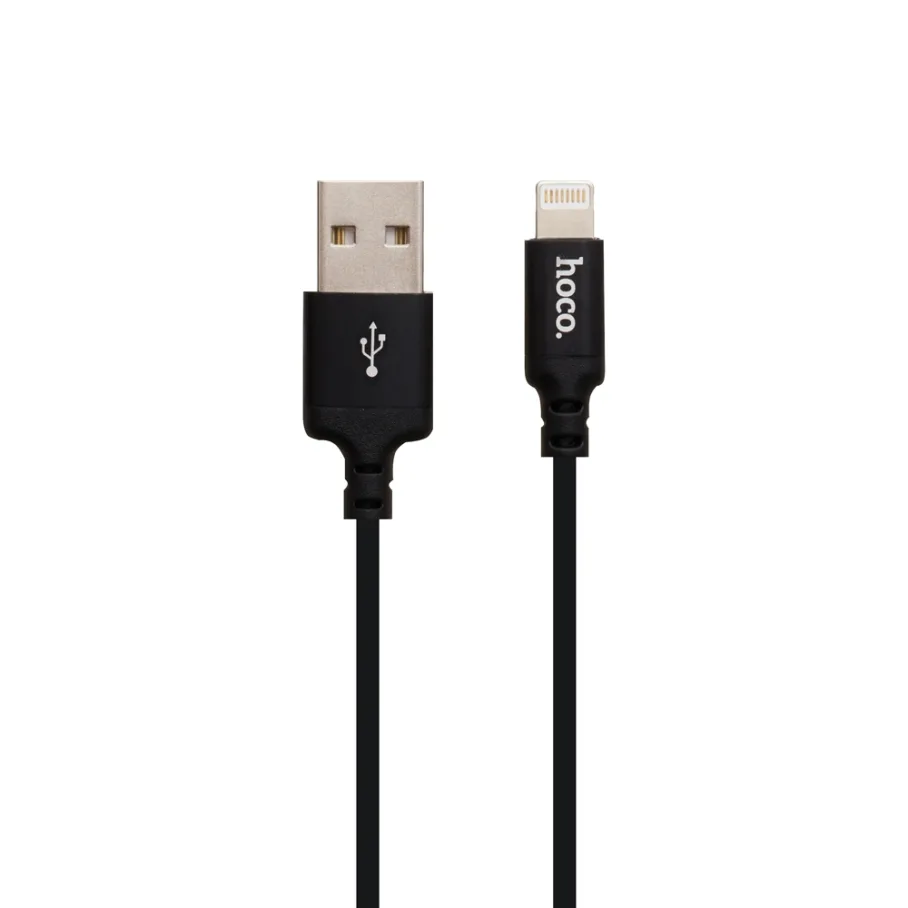 USB Hoco X14 Times Speed Lightning, цвет черный
