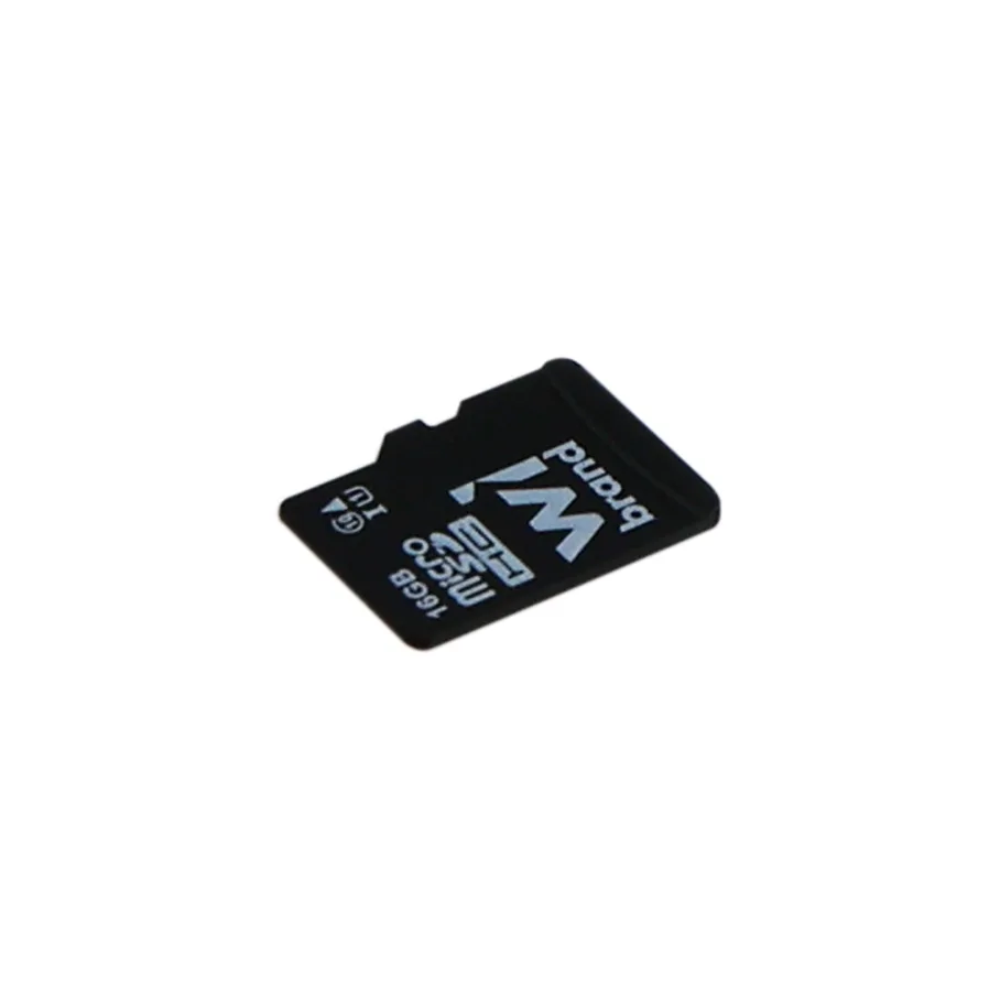 Карта памяти Wibrand MicroSDHC 16gb UHS-1 10 Class, цвет черный