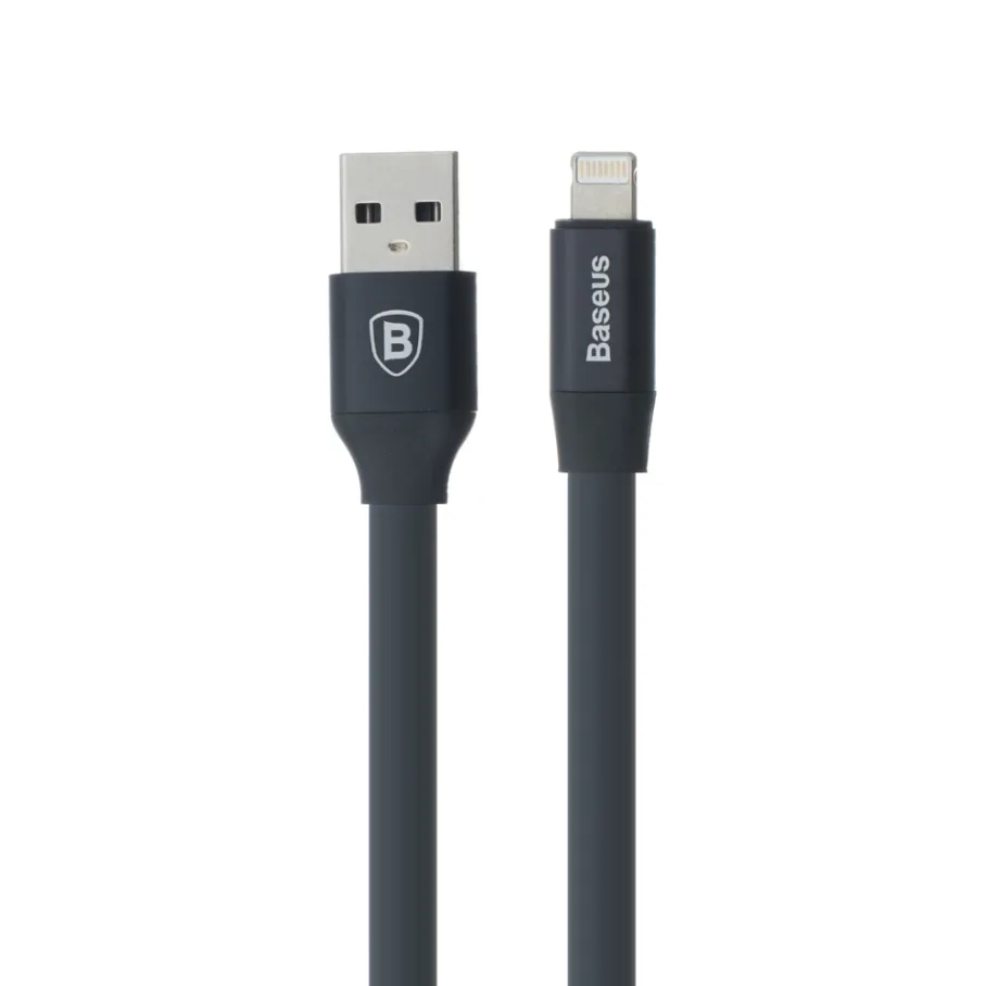 USB Baseus CALMBJ-B Lightning 23см, цвет черный