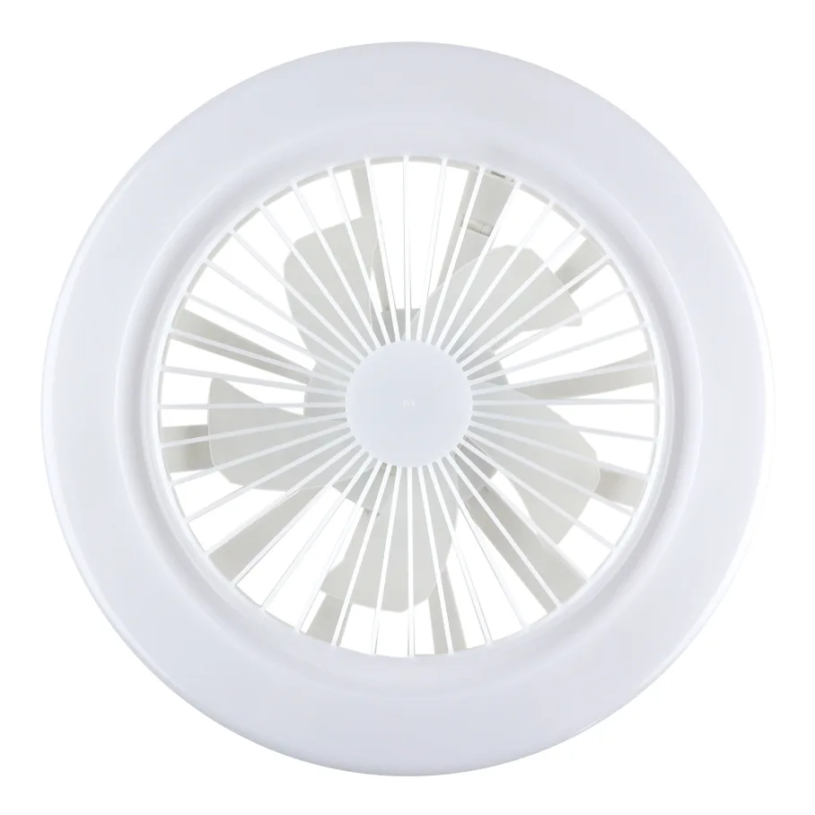 Лампа Кольцевая с Вентилятором FS1-LED-30W E27, цвет белый