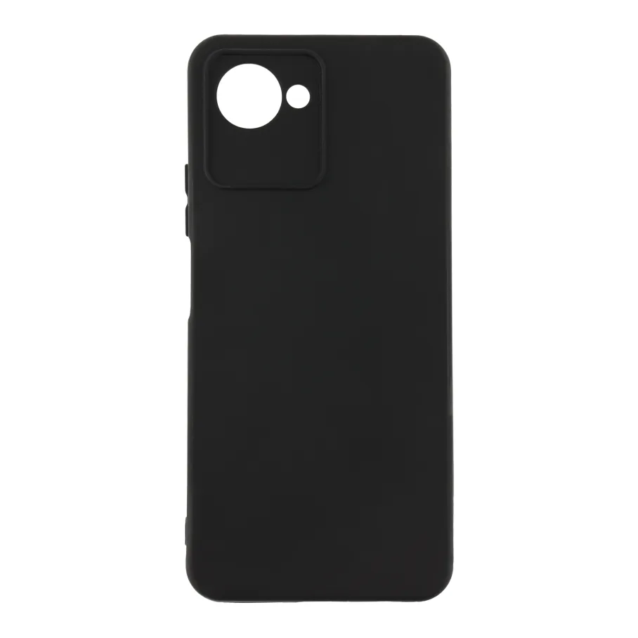 Чехол для Realme C30s, цвет черный